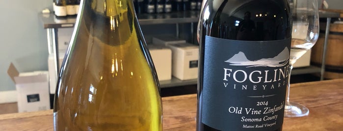 Fogline Vineyards Tasting Room is one of California.