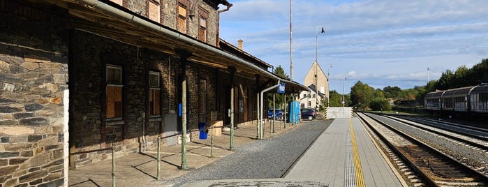 Železniční stanice Rýmařov is one of Železniční stanice ČR (R-Š).