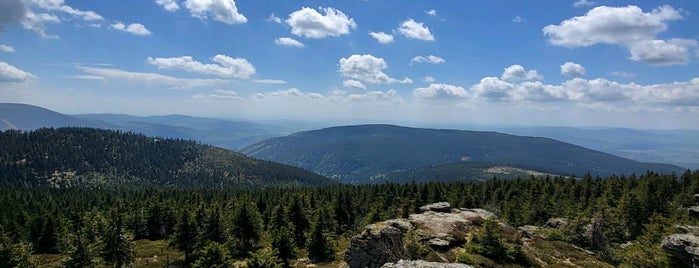Vozka (1377 m) is one of Jesenické vrcholy.