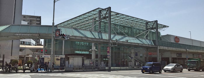 Meitetsu Gifu Station (NH60) is one of 東海地方の鉄道駅.