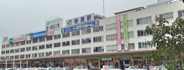 Niigata Station is one of 新幹線の駅.