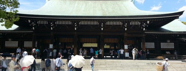 Meiji Jingu Shrine is one of 明治天皇欽仰なんちゃら2.