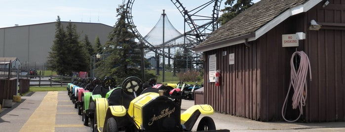 Tin Lizzies is one of Darien Lake Theme Park.