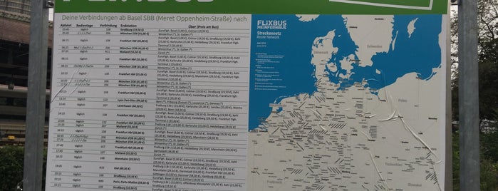 FlixBus Basel SBB is one of Lugares favoritos de bahar.