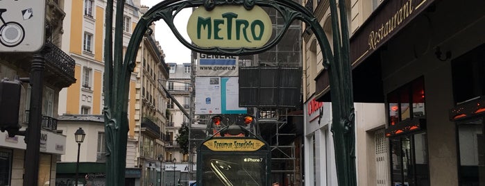 Métro Réaumur—Sébastopol [3,4] is one of Paris.