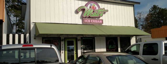 Matt's Homemade Alabama Ice Cream is one of Gulf Shores Vacation.