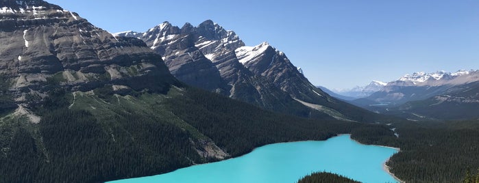 Peyto Pass is one of Banff Canada.