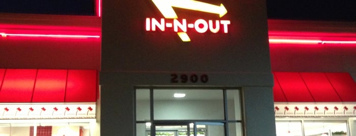 In-N-Out Burger is one of สถานที่ที่ Tony ถูกใจ.