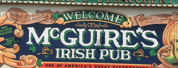 McGuire's Irish Pub is one of The Best of the North Florida Gulf Coast.