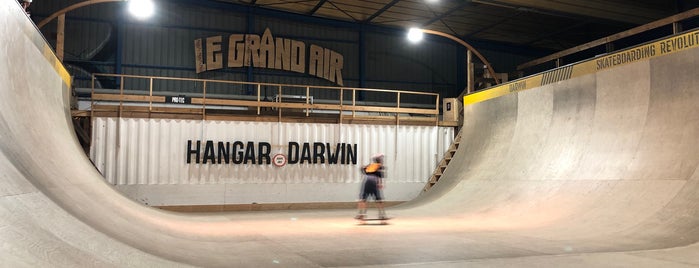 Skatepark Le Hangar Darwin is one of Bordeaux.