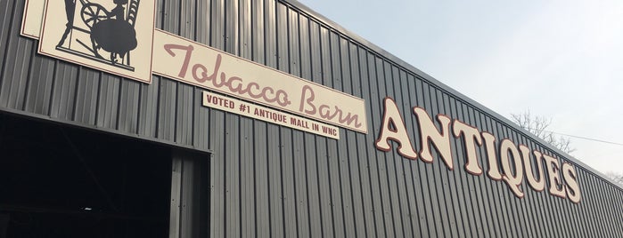 Antique Tobacco Barn is one of Tempat yang Disukai James.