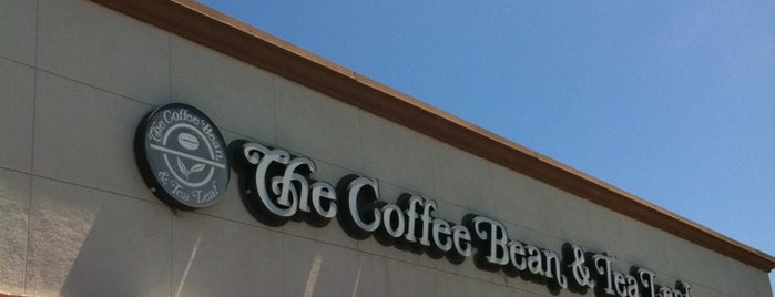 The Coffee Bean & Tea Leaf is one of drive on the 101.