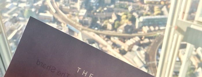 The View from The Shard is one of Ldn.