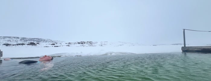 Vök Baths is one of Iceland.