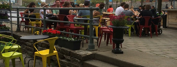 Le Marché des Éclusiers is one of Rooftops/Terraces.