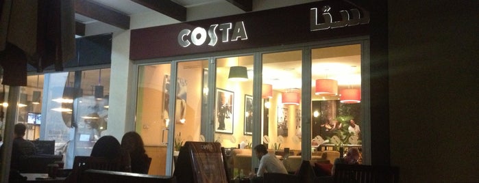 Costa Coffee is one of personal places.