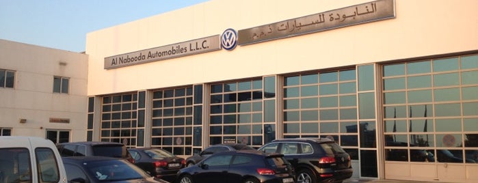 Al Nabooda Volkswagen Service Center is one of Frank: сохраненные места.