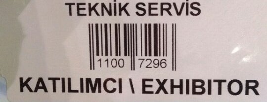 Fespa Eurasia is one of Tempat yang Disukai Can.