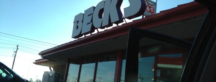 Beck's is one of Orte, die Matt gefallen.