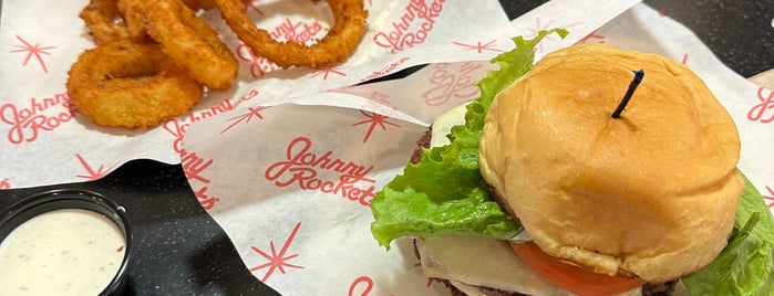 Johnny Rockets is one of Santa Monica.