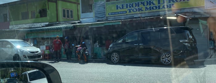 Keropok Lekor Tok Molor is one of @Kuala Terengganu,Trg #3.