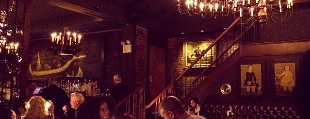 One if by Land, Two if by Sea is one of NYC Decadent Dinner & Drinks.