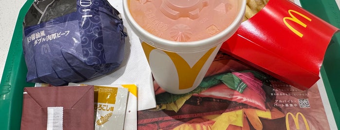 McDonald's is one of 良く行く食い物屋.