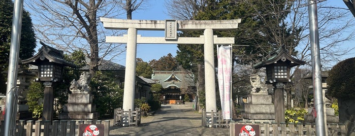 阿豆佐味天神社 is one of 東京23区以外(除町田八王子).