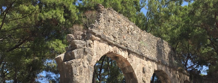 Phaselis Antik Kenti is one of Lycian Way.