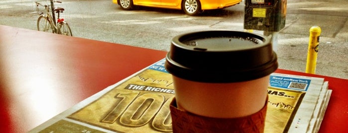 Telegraphe Café is one of NY: Coffee + WiFi.