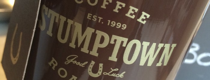 Stumptown Coffee Roasters is one of Portland.