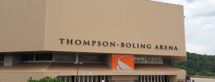 Thompson-Boling Arena is one of Knoxville, TN.