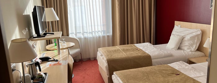 Clarion Congress Hotel Olomouc is one of สถานที่ที่ Alan ถูกใจ.