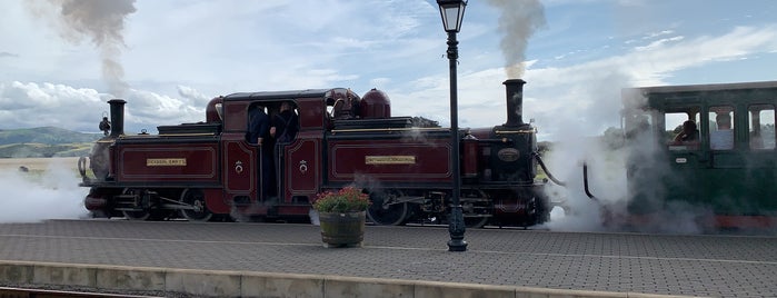 Penrhyndeudraeth Railway Station (PRH) is one of Cambrian Railway Network.