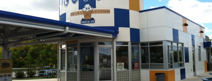 Gilly's Frozen Custard Drive-In is one of places we go!.