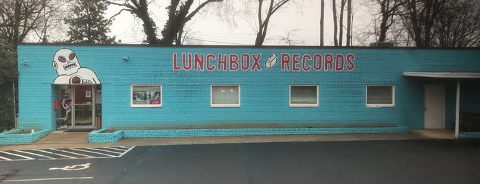 Lunchbox Records is one of Charlotte NC.