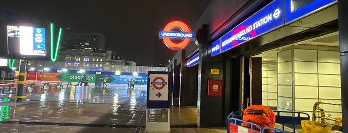 Euston London Underground Station is one of Going Down Underground.