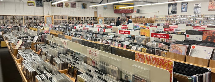 Cheapo Records is one of shops.