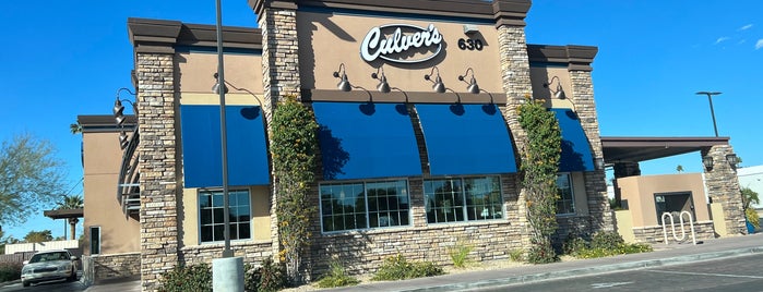 Culver's is one of Orte, die Garrett gefallen.