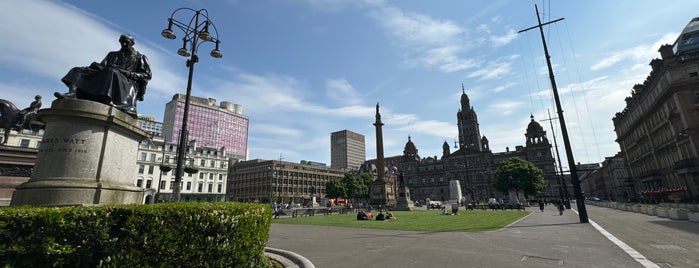 George Square is one of Amsterdam And Glasgow.
