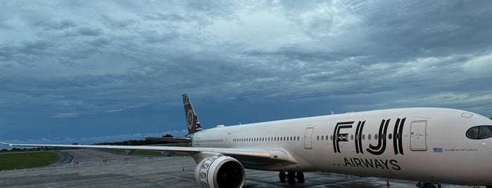 Nadi International Airport (NAN) is one of Aeroporto.