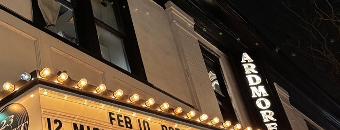 The Ardmore Music Hall is one of Philly Venues.