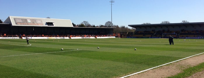 Underhill Stadium is one of Great Britain Football Stadiums.