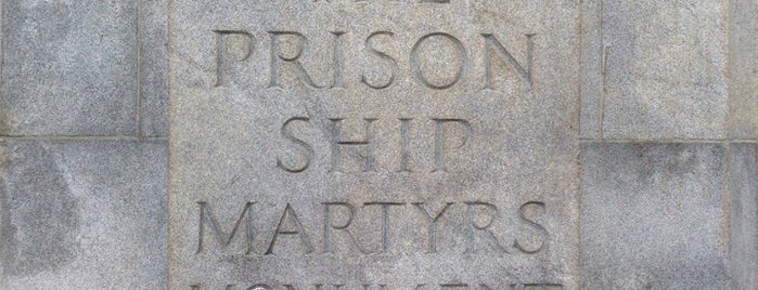 Prison Ship Martyrs Monument is one of NYC Monuments & Parks.