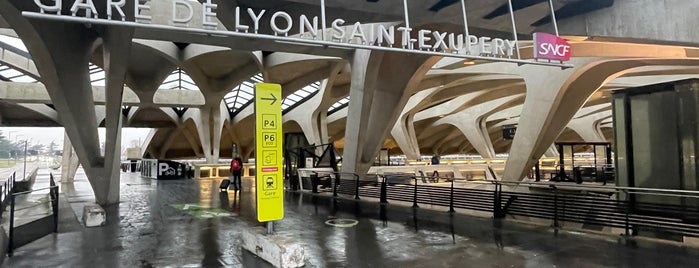 Gare SNCF de Lyon Saint-Exupéry TGV is one of The Futurists.