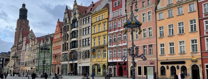 Rynek is one of Wroclaw list.
