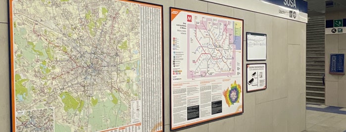 Metro Susa (M4) is one of Metro Milano - Linea M4.