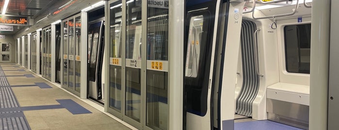 Metro Dateo (M4) is one of Metro Milano - Linea M4.