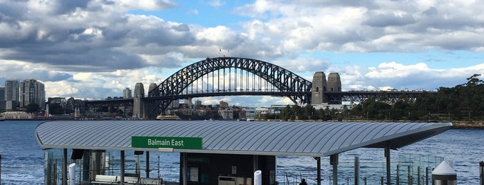 Balmain East Ferry Wharf is one of Sydney visitors.