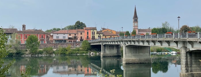 Pizzighettone is one of B visited.